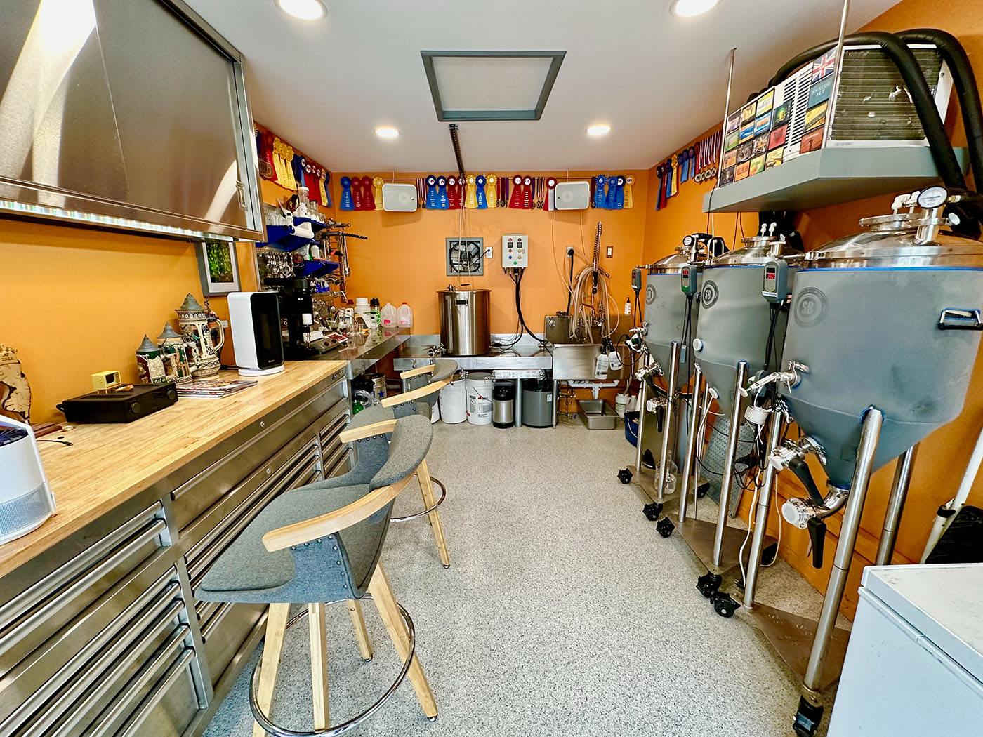 Homebrewing and beer event photo