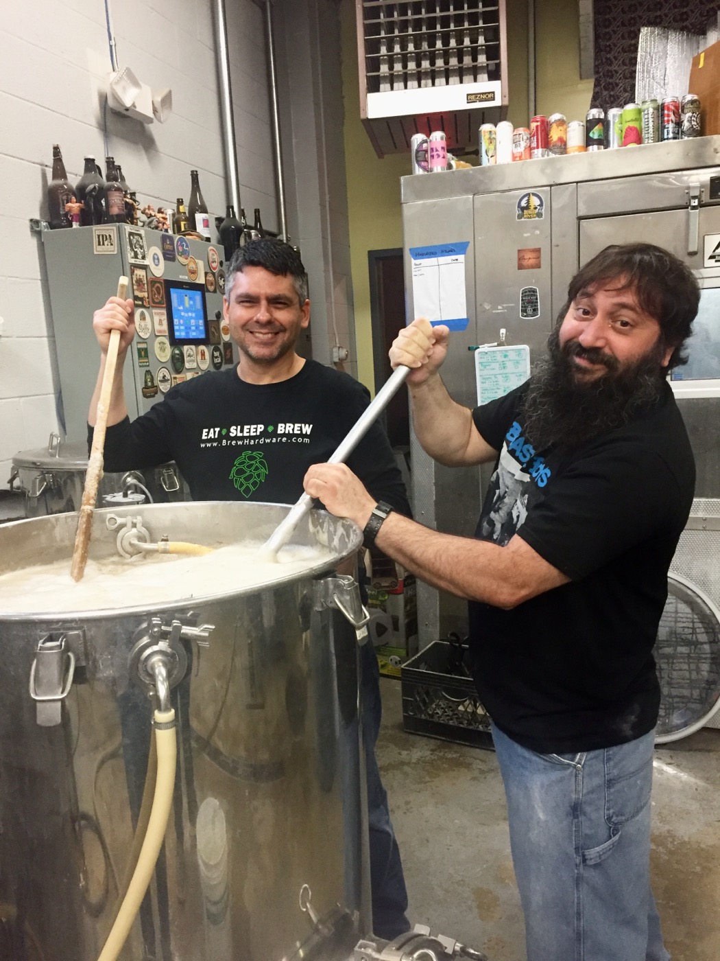 Homebrewing and beer event photo