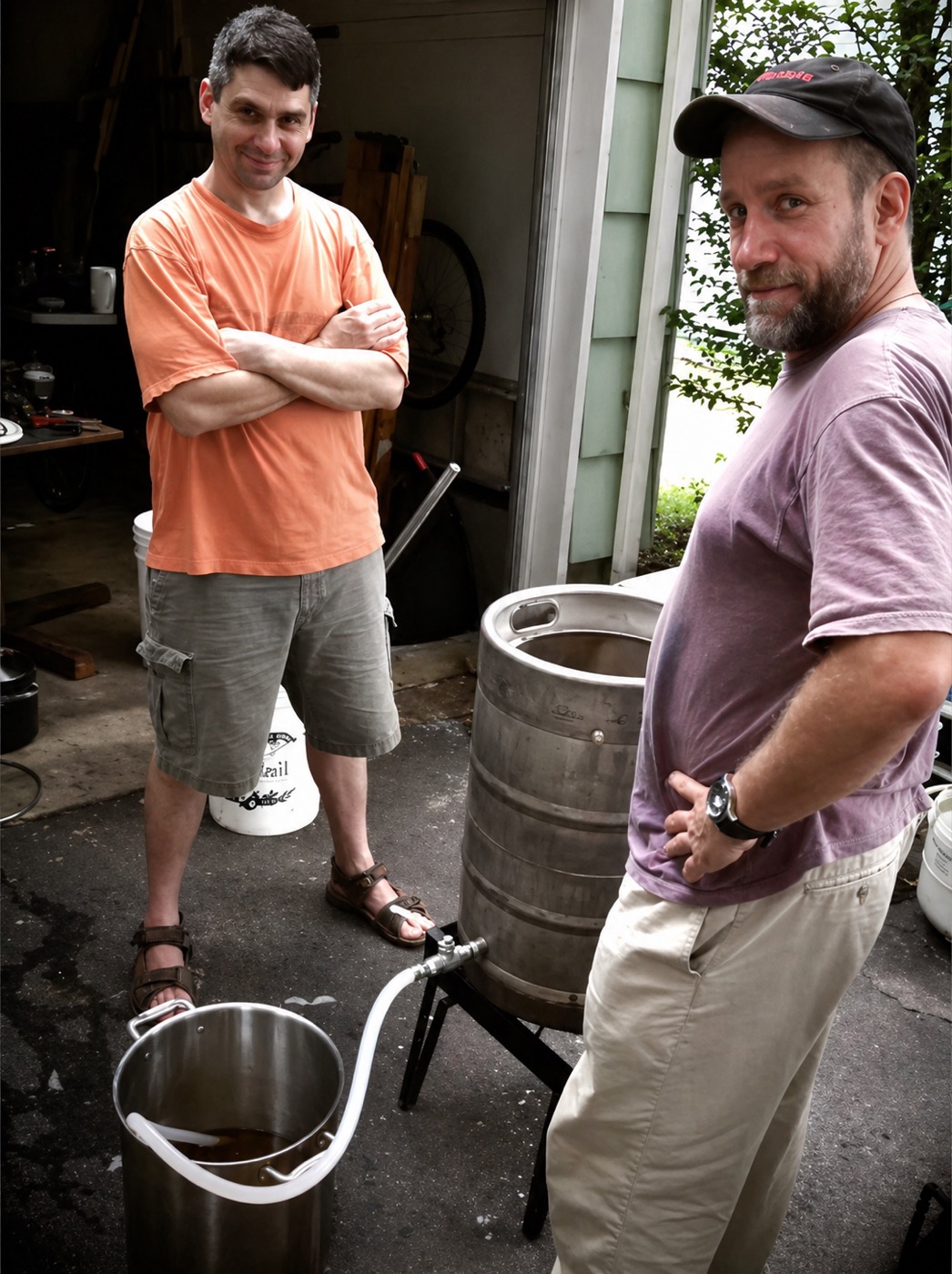 Homebrewing and beer event photo