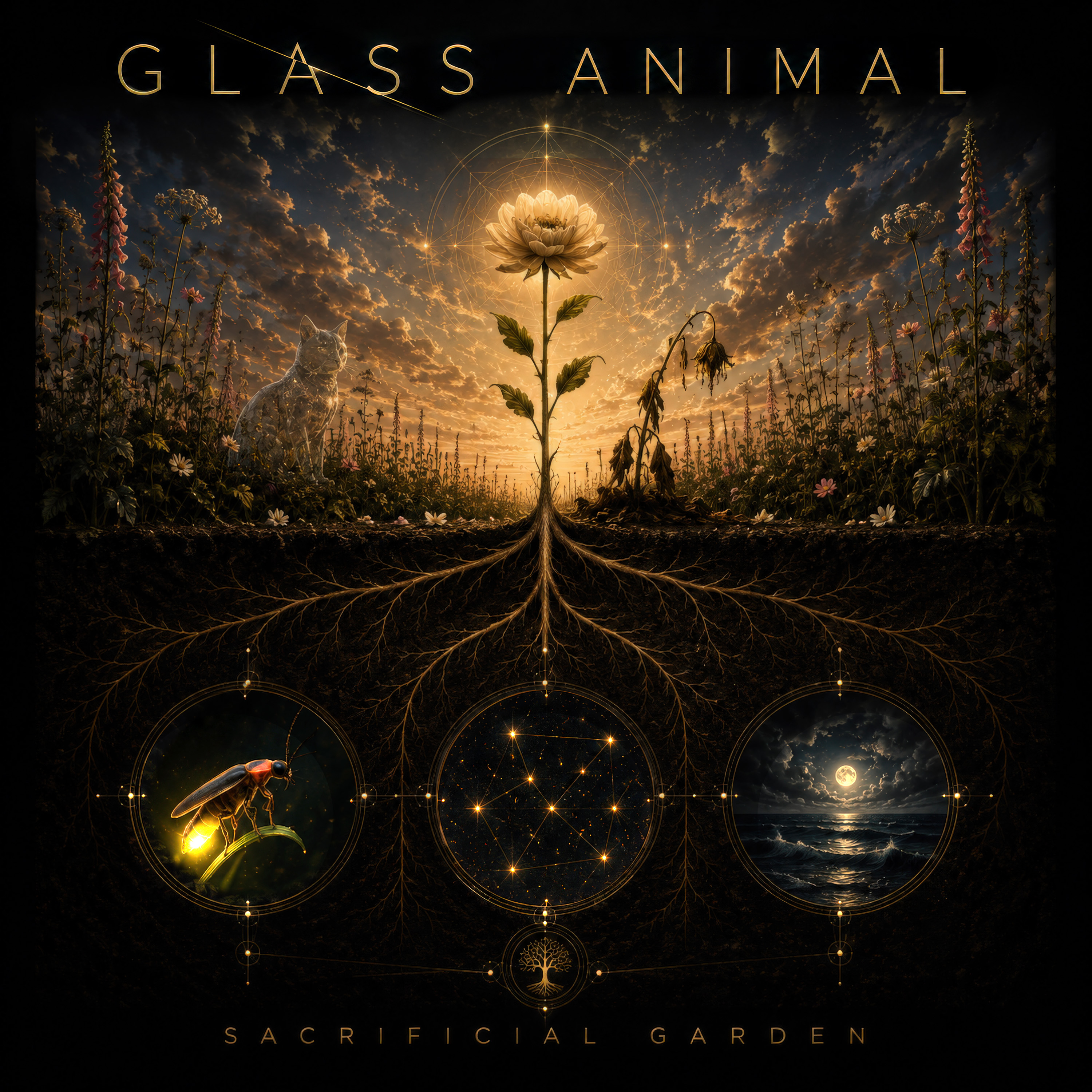 Sacrificial Garden album cover by Glass Animal